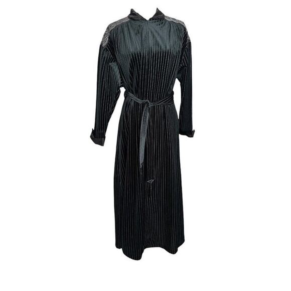 Five to Nine Vanity Fair Vintage Medium Zip Nightgown Dressrobe Robe Housecoat - Picture 1 of 11